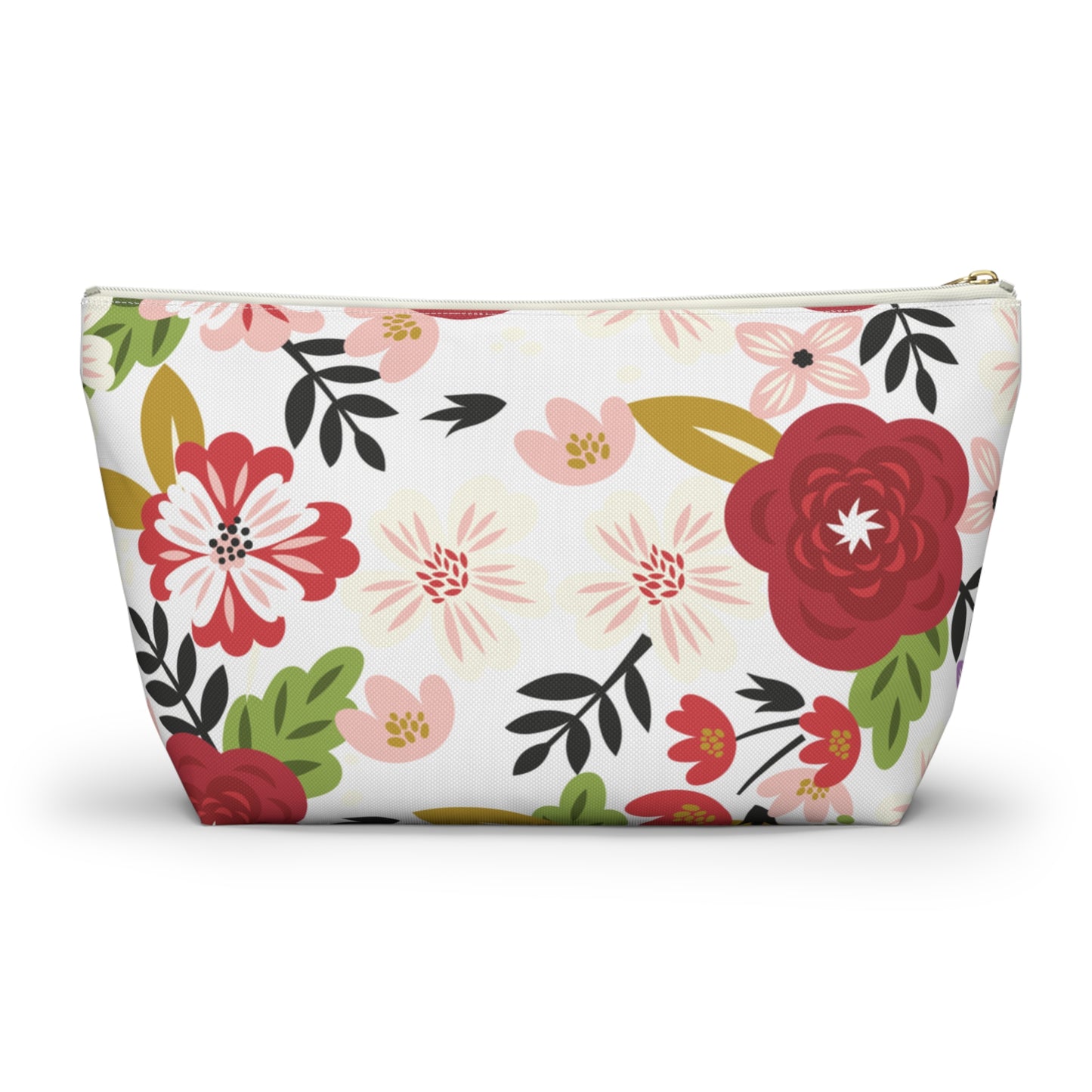 Alpha Chi Omega Floral Makeup Bag