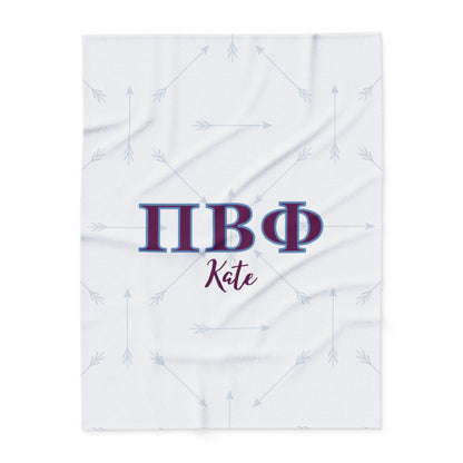 Pi Beta Phi Arrow Blanket - Ivy Society