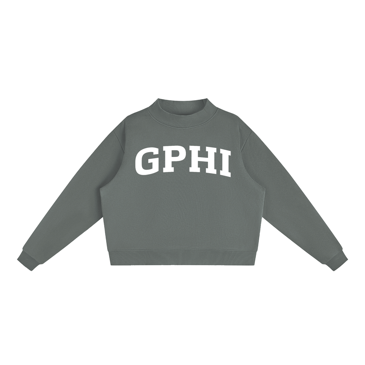 Gamma Phi Beta Mock Neck Sweatshirt