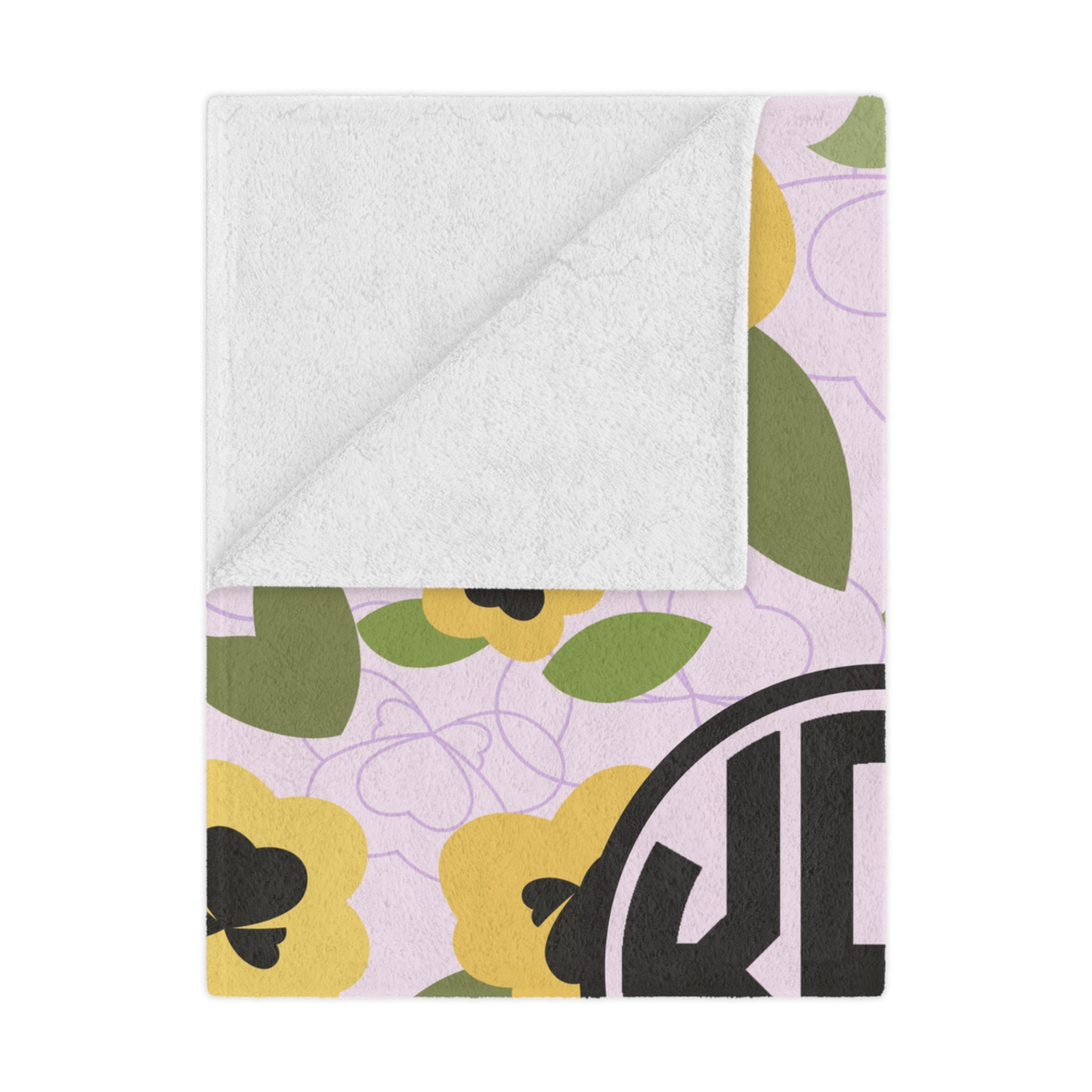 Kappa Alpha Theta Personalized Flower Blanket - Ivy Society