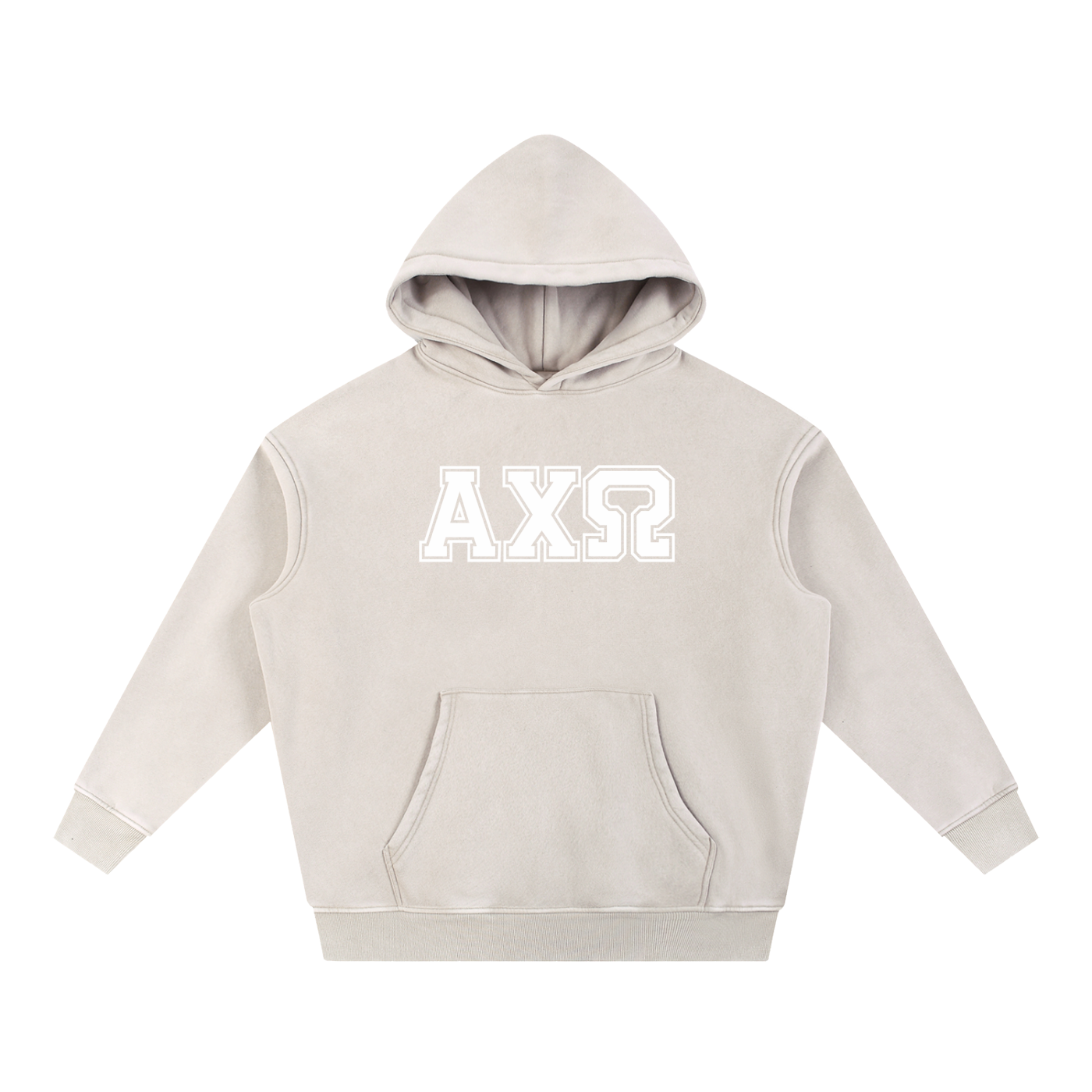 Alpha Chi Omega Letters Hoodie