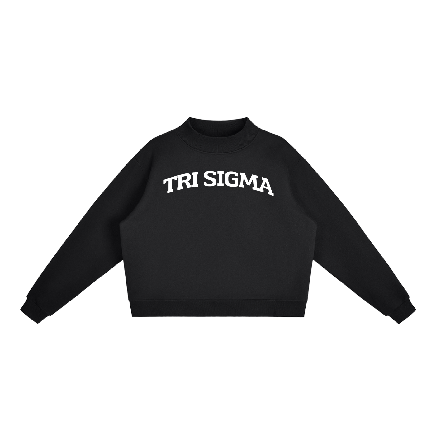 Tri Sigma Mock Neck Sweatshirt - Ivy Society
