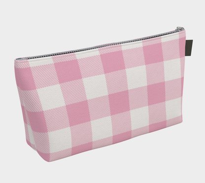 Alpha Xi Delta Personalizee Gingham Makeup Bag
