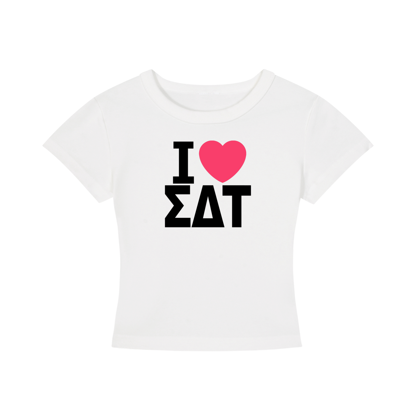 I Heart Sigma Delta Tau Baby Tee