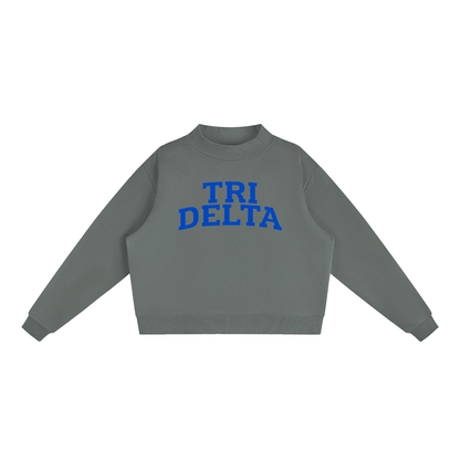 Tri Delta Mock Neck