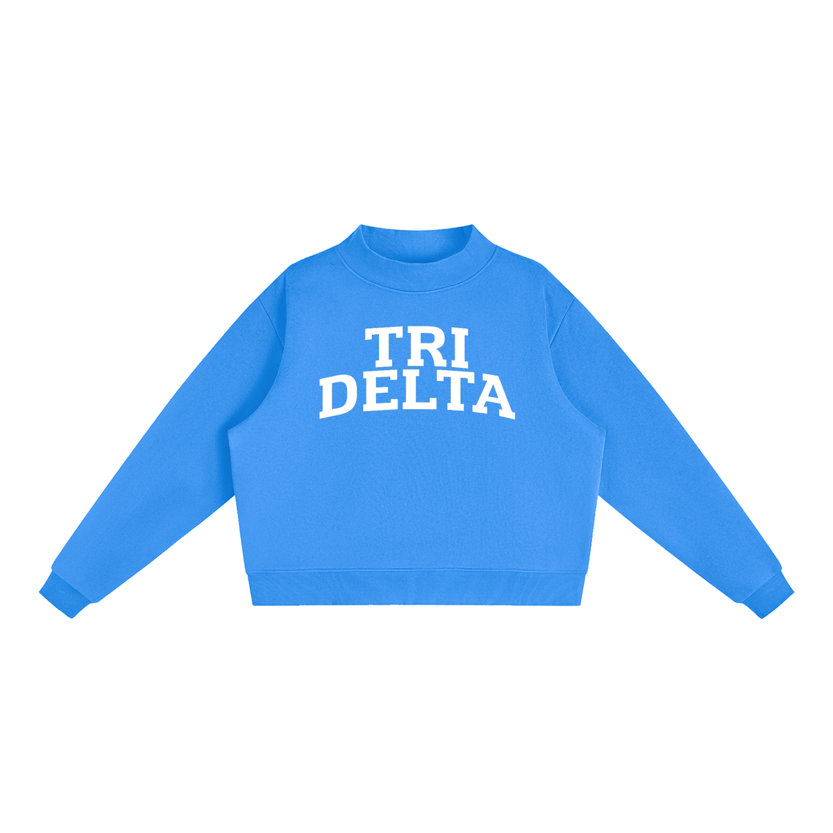 Tri Delta Mock Neck