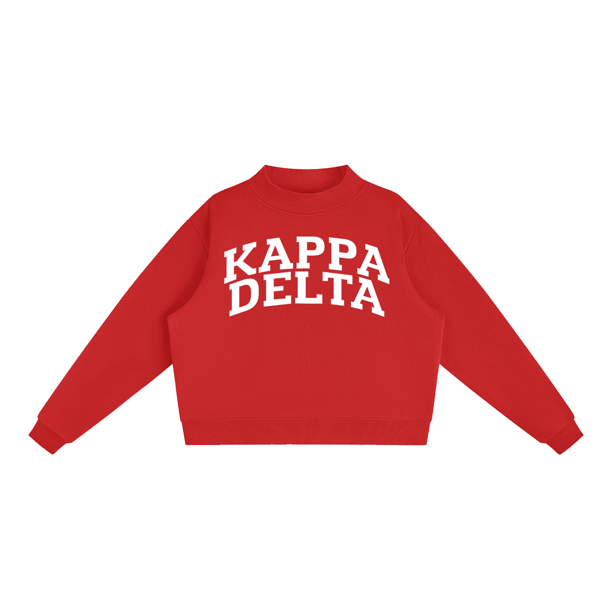 Kappa Delta Mock Neck Sweatshirt