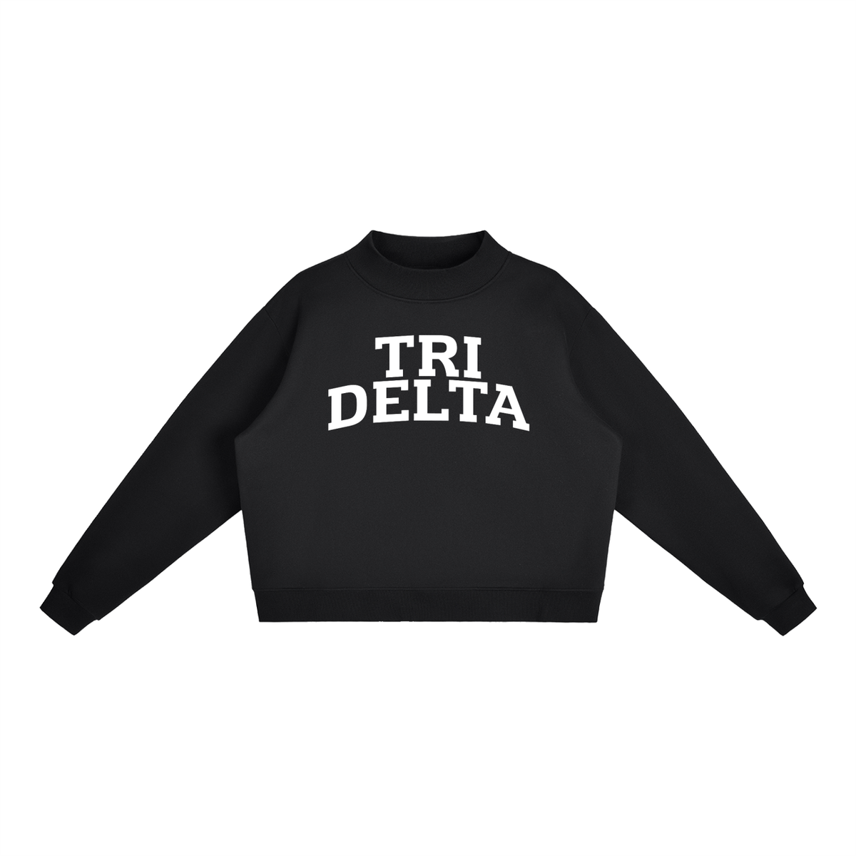 Tri Delta Mock Neck