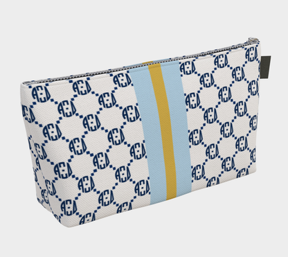 Alpha Xi Delta Print Makeup Bag
