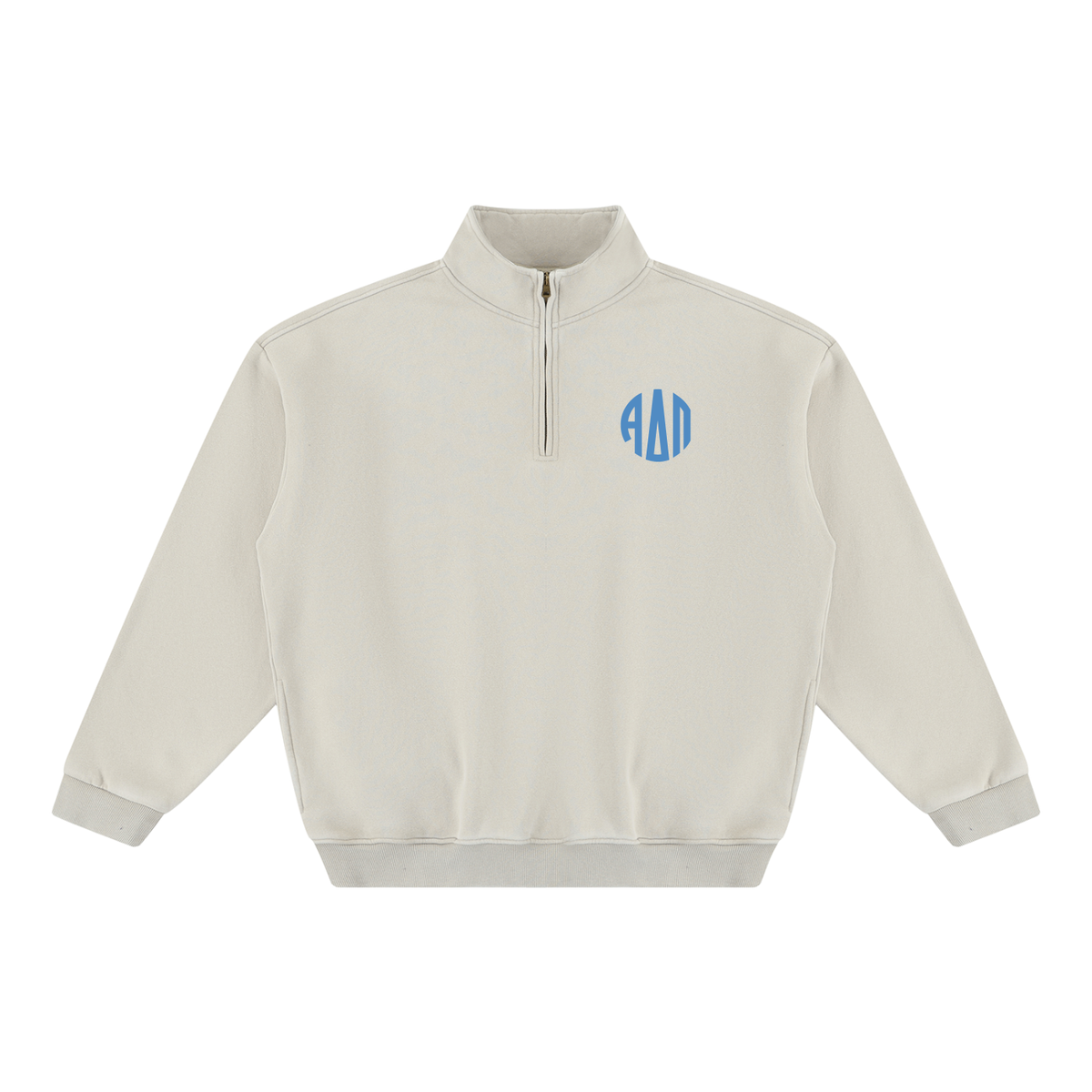 Alpha Delta Pi Round Monogram Quarter Zip