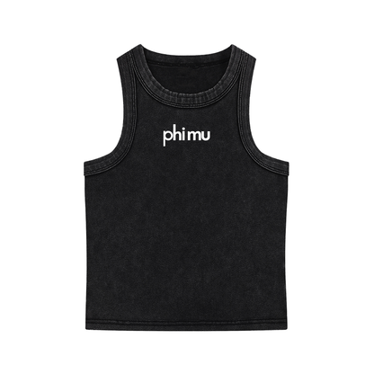 Phi Mu Athletic Tank Top