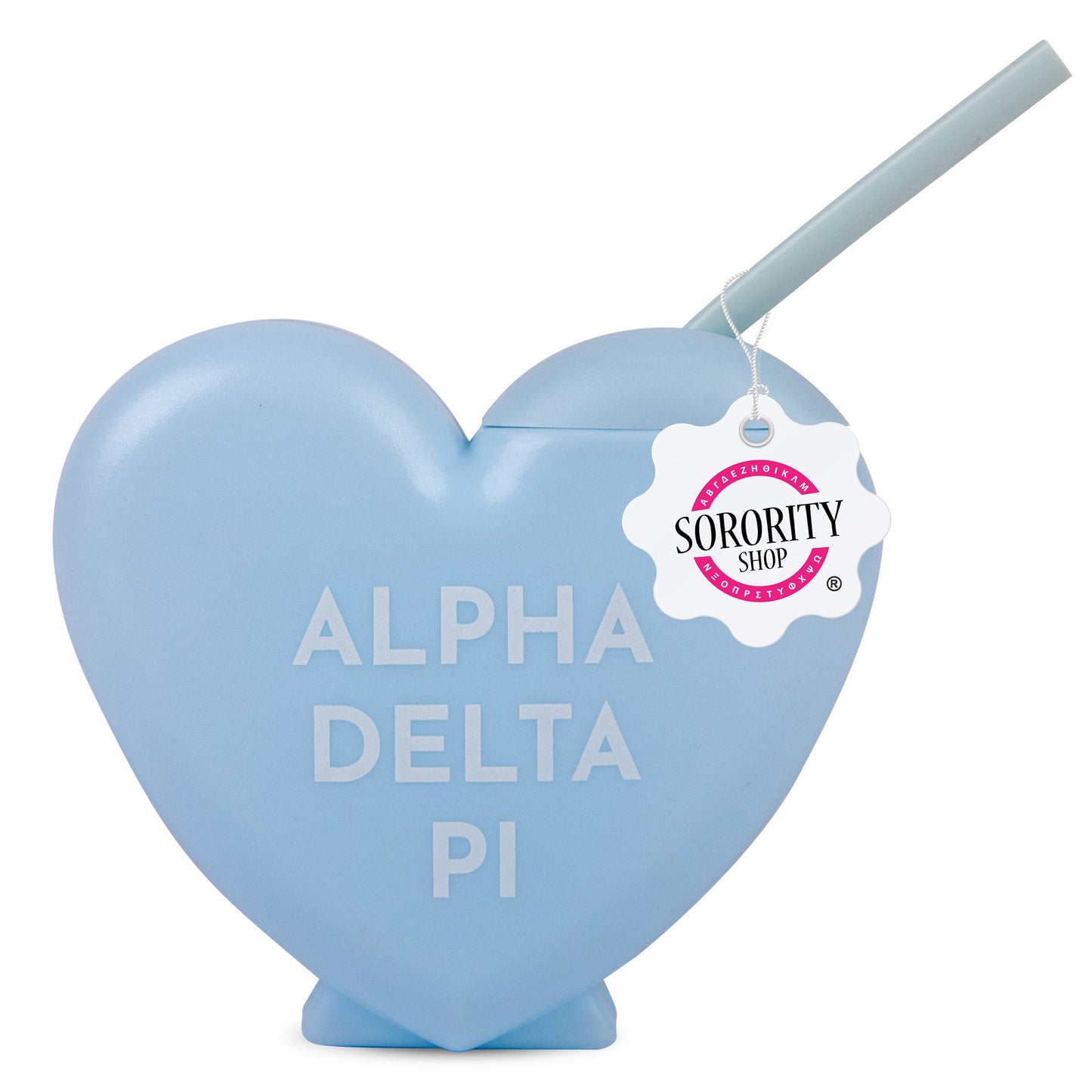 Alpha Delta Pi Heart Tumbler - Ivy Society