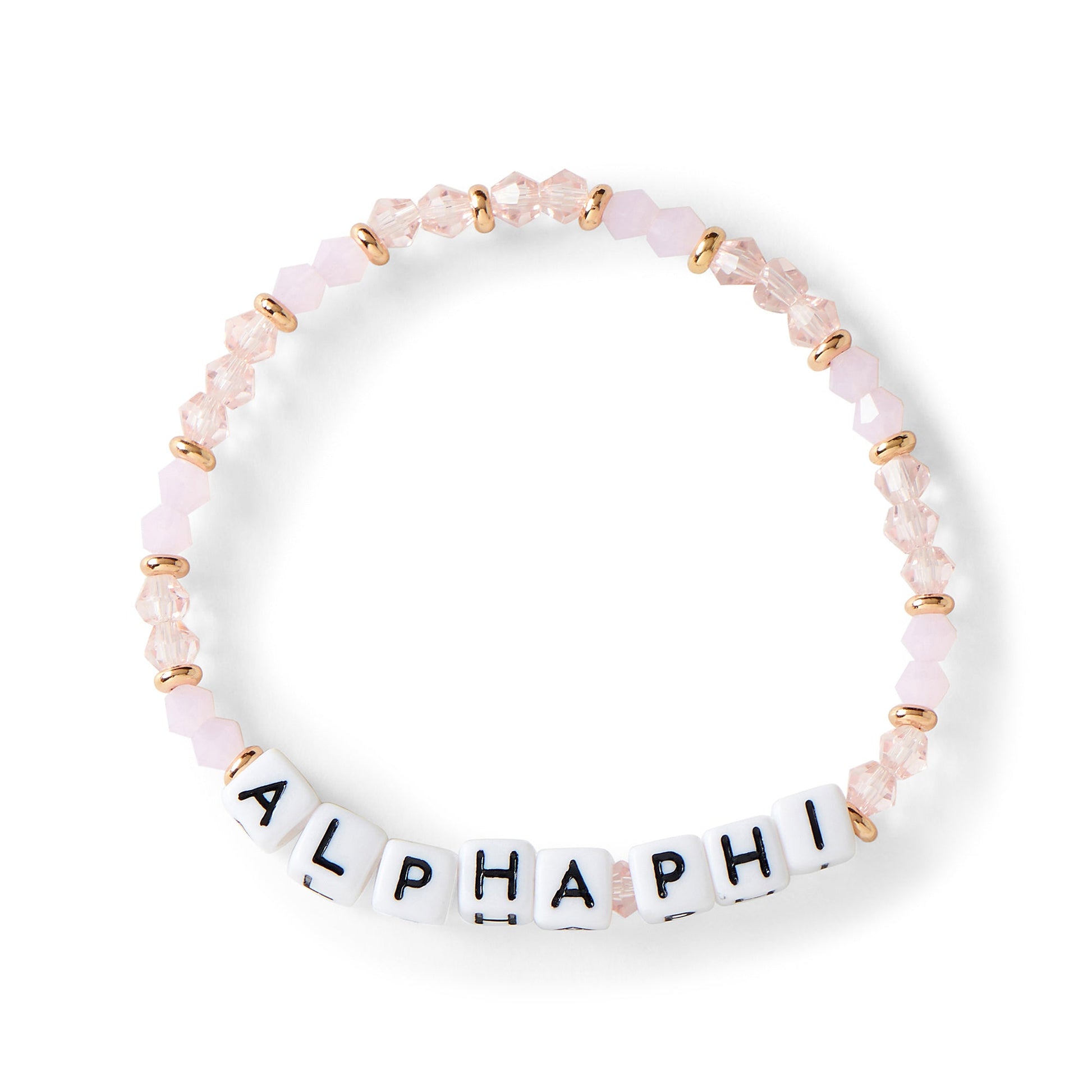 Alpha Phi Glass Bead Bracelet - Ivy Society