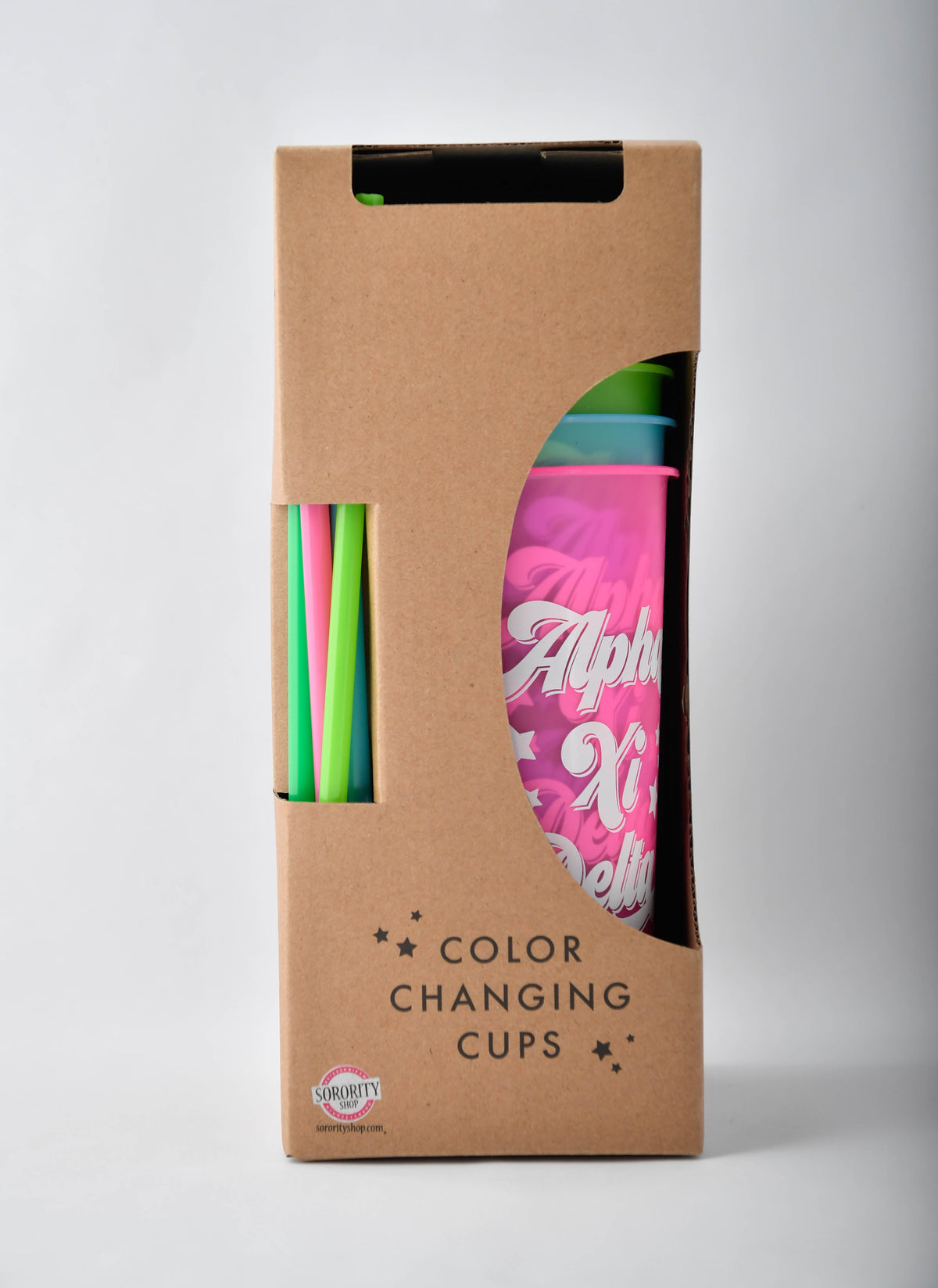 Alpha Color Change Alpha Xi Delta Color Changing Cups 4 Pack | Ivy Society