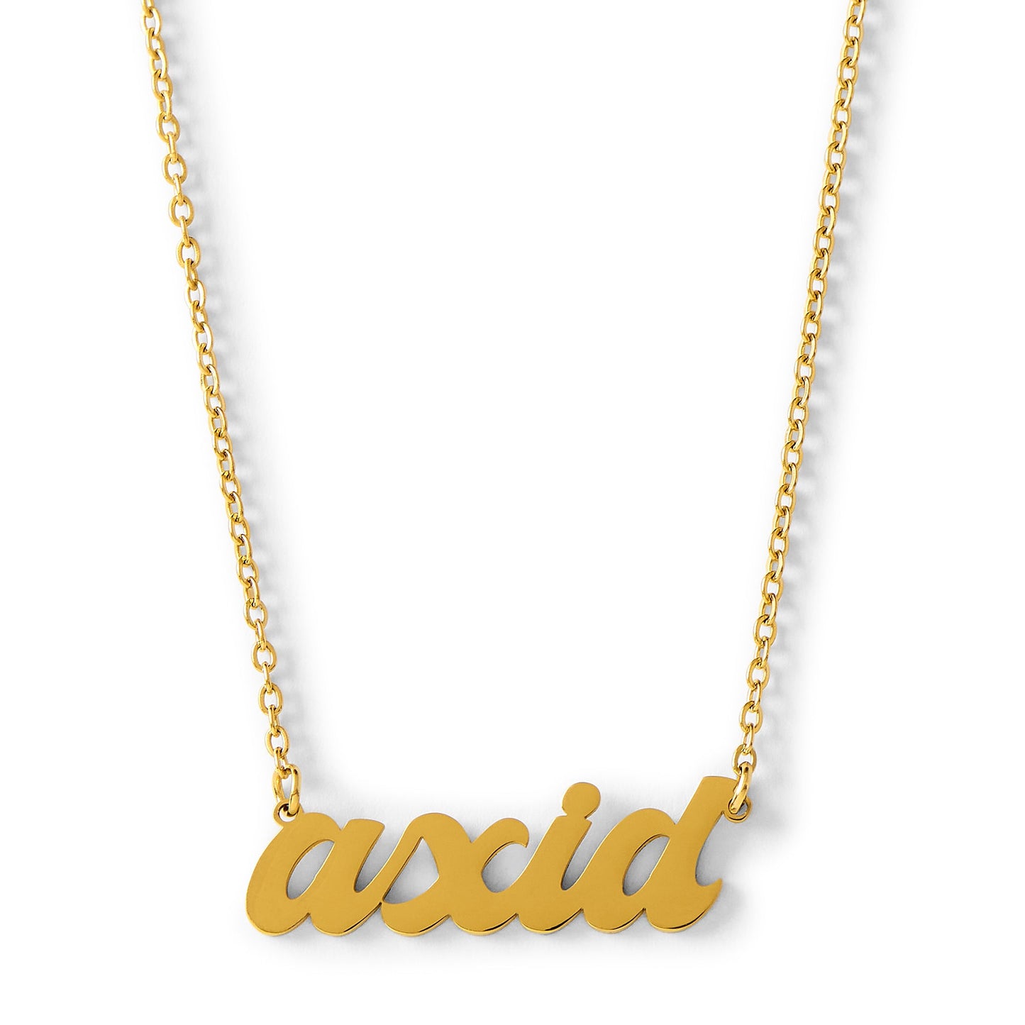 Alpha Xi Delta Retro Necklace
