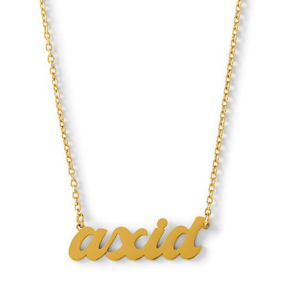 Alpha Xi Delta Retro Necklace