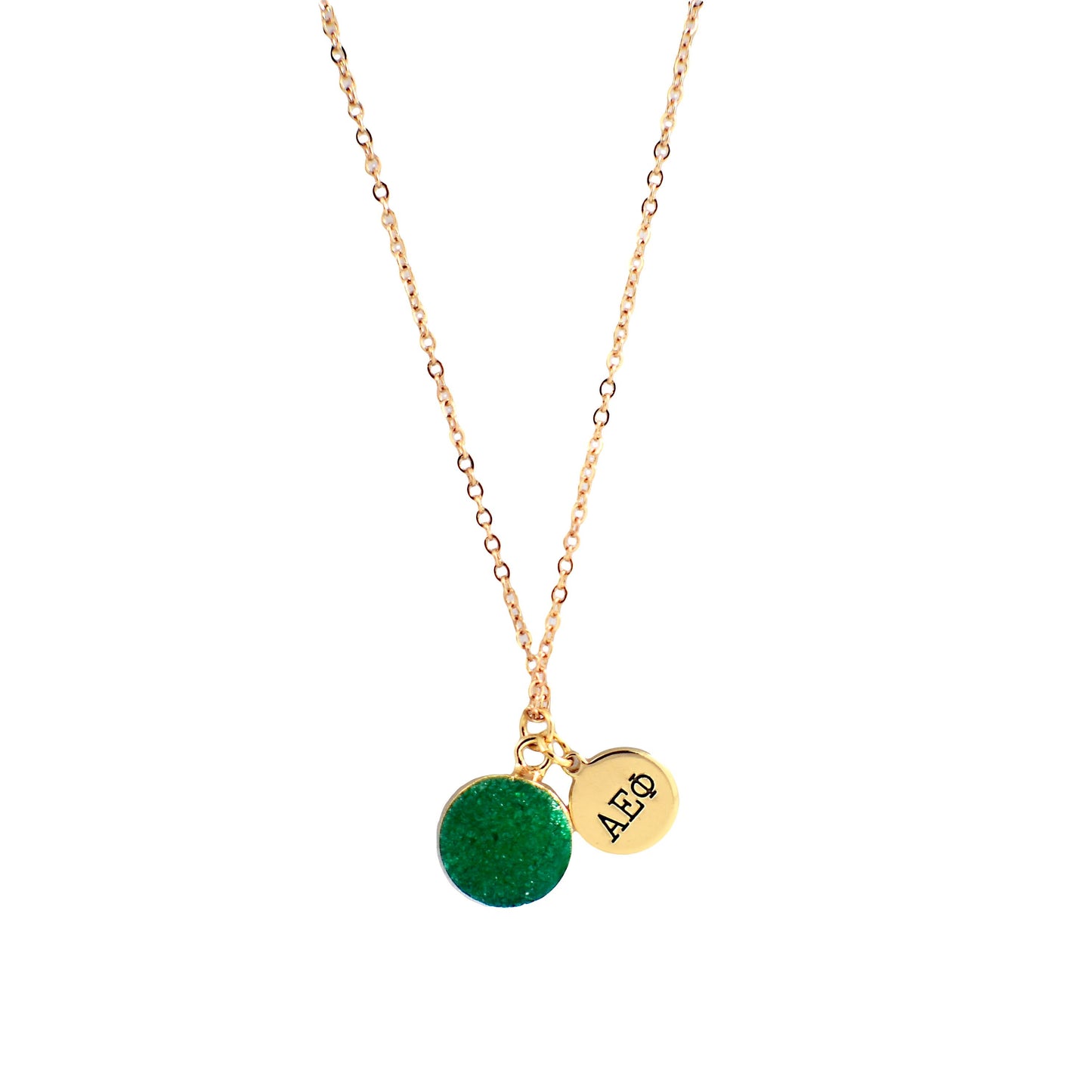 Alpha Epsilon Phi Charm Necklace