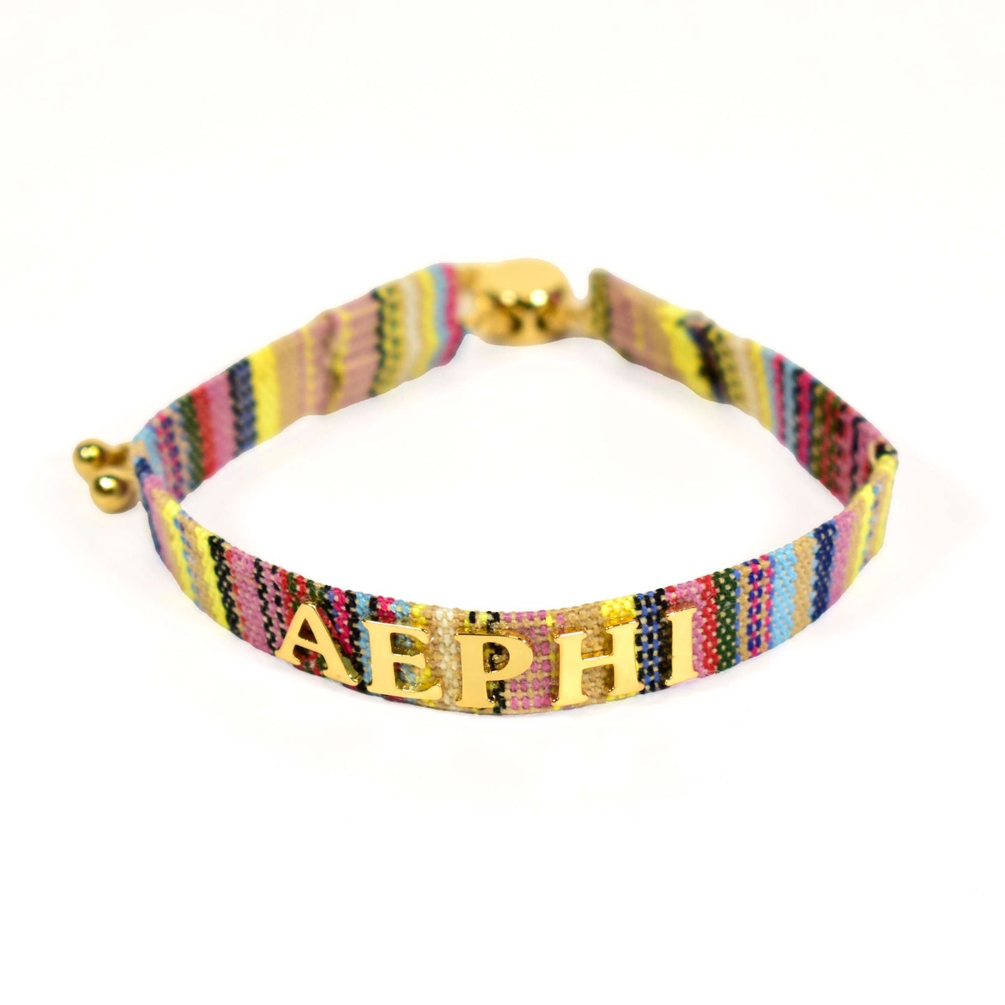 Alpha Epsilon Phi Woven Bracelet