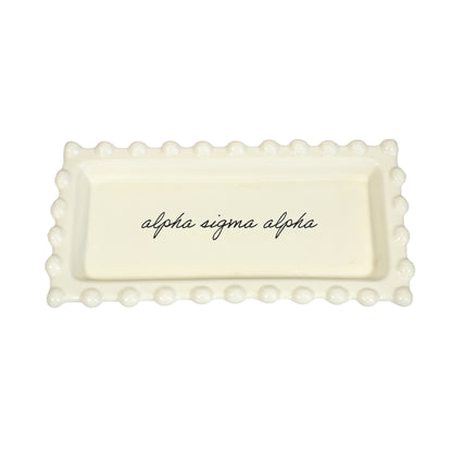 Alpha Sigma Alpha Jewelry Dish