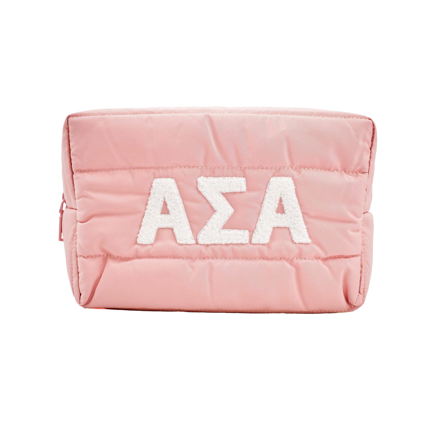 Alpha Sigma Alpha Puffer Makeup Bag