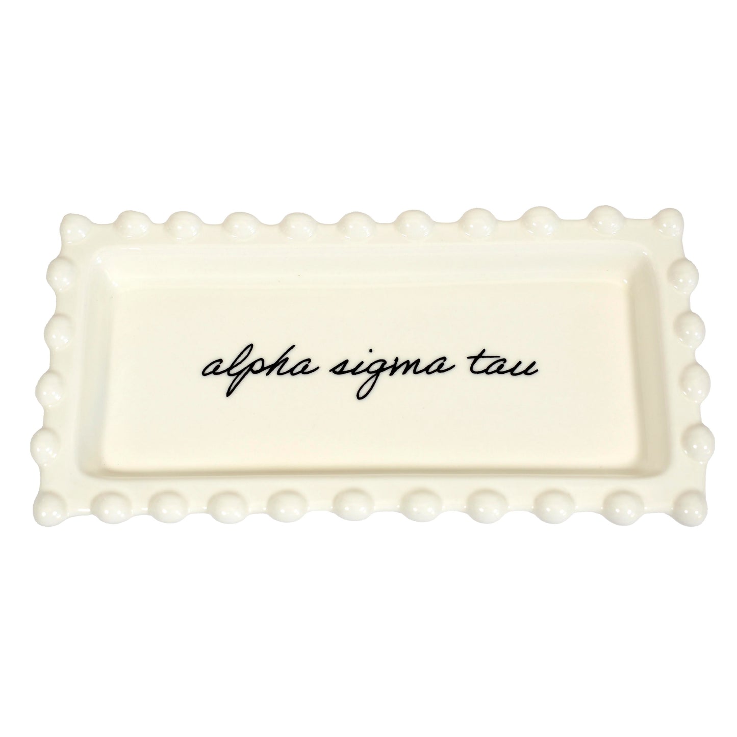 Alpha Sigma Tau Jewelry Dish