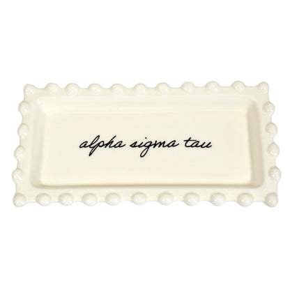 Alpha Sigma Tau Jewelry Dish