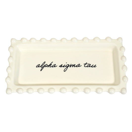 Alpha Sigma Tau Jewelry Dish