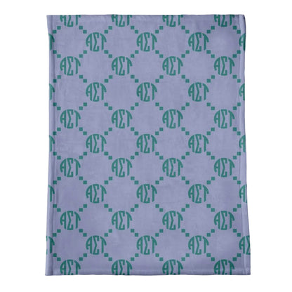Alpha Sigma Tau Print Blanket - Ivy Society