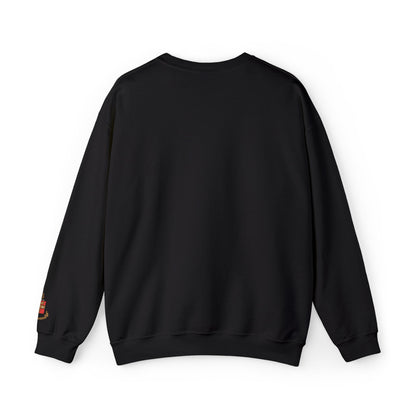 Alpha Chi Omega Embroidered Crest Sweatshirt - Ivy Society