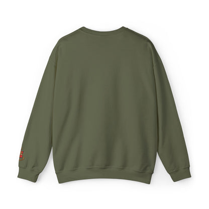 Alpha Chi Omega Embroidered Crest Sweatshirt - Ivy Society