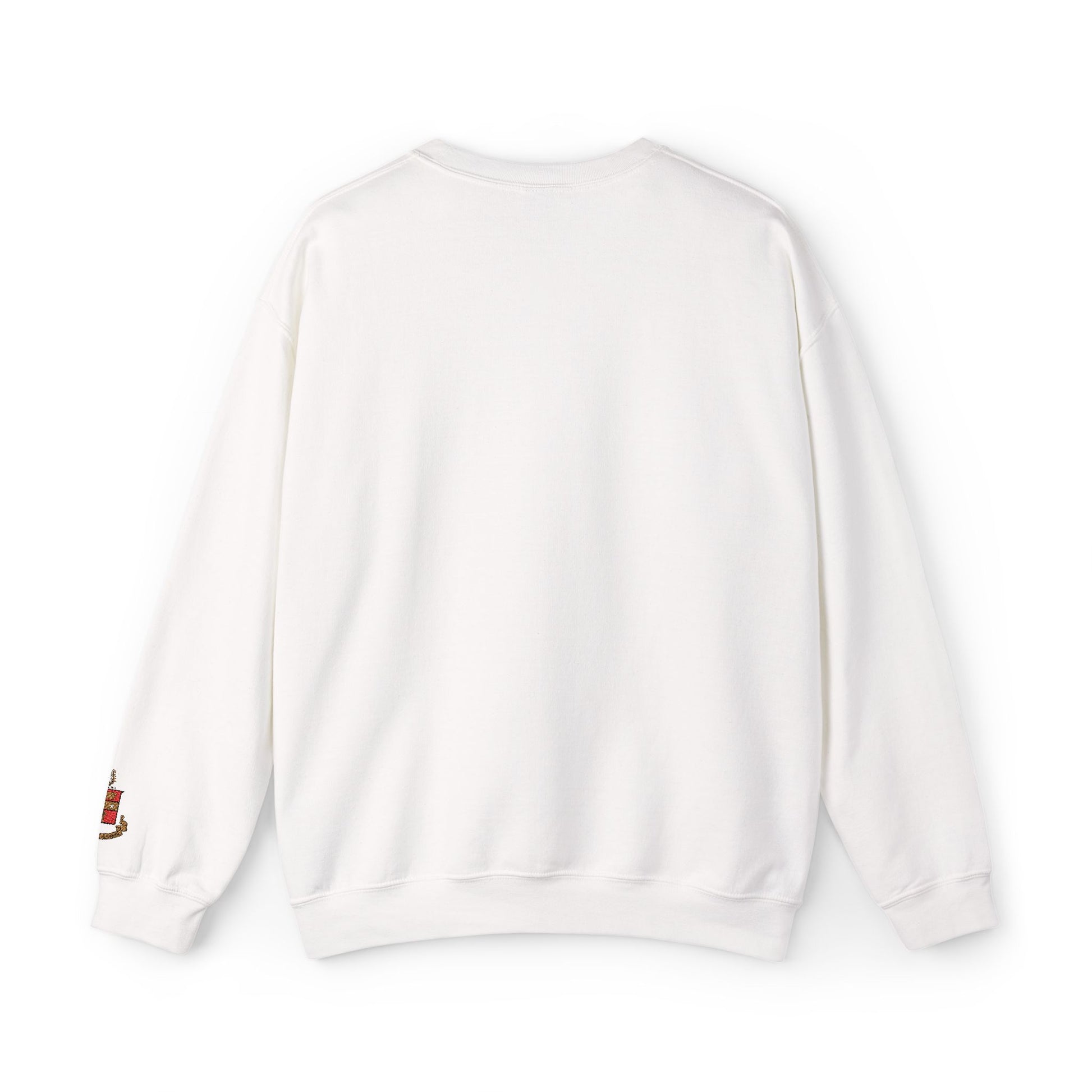 Alpha Chi Omega Embroidered Crest Sweatshirt - Ivy Society