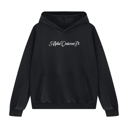 Alpha Omicron Pi Fancy Hoodie