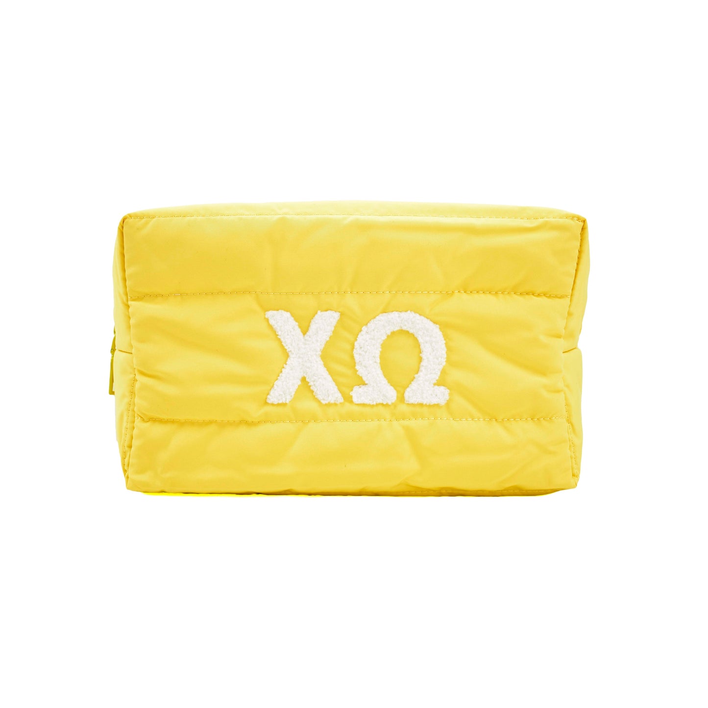Chi Omega Puffer Makeup Bag - Ivy Society