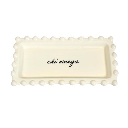 Chi Omega Jewelry Dish - Ivy Society