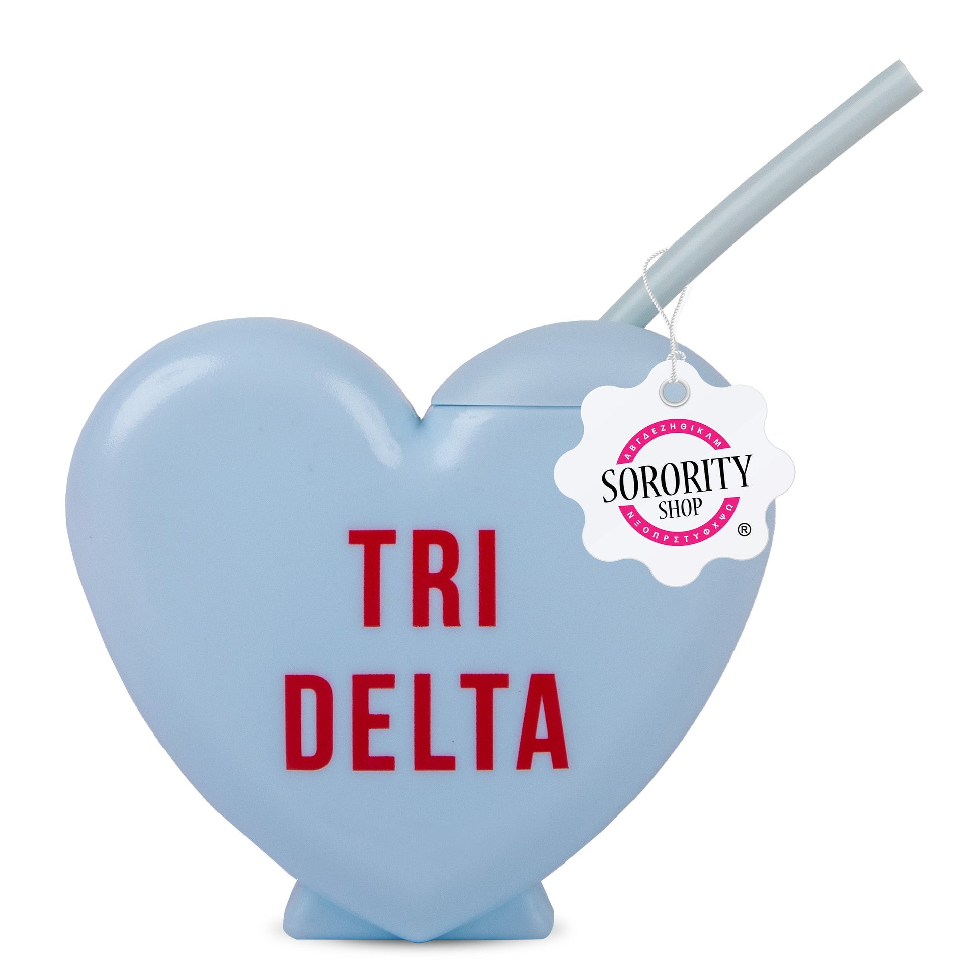 Tri Delta Heart Tumbler - Ivy Society