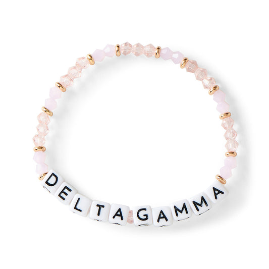 Delta Gamma Glass Bead Bracelet