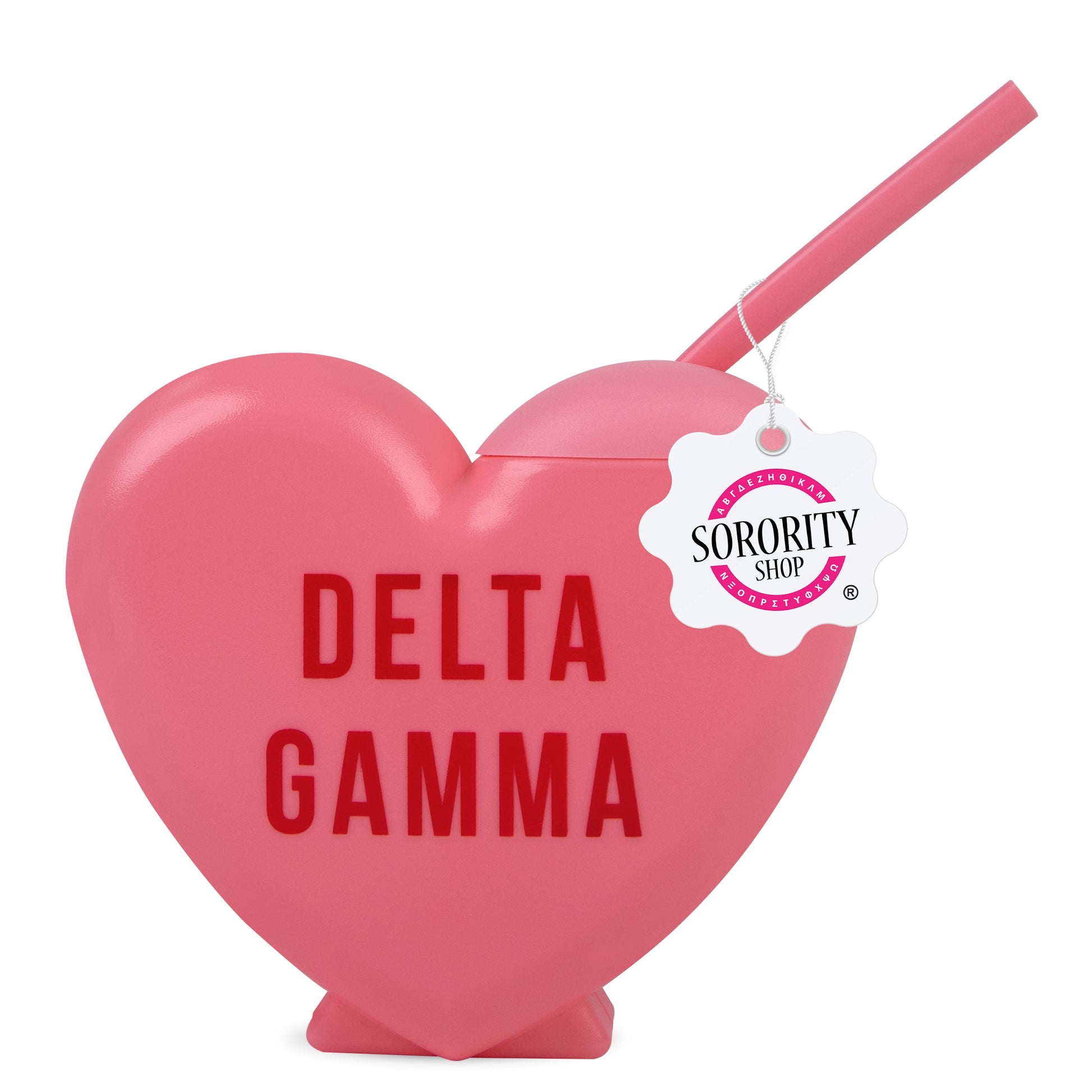 Delta Gamma Heart Tumbler - Ivy Society