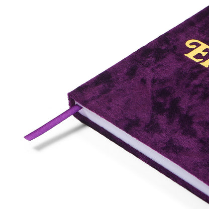 Sigma Kappa Velvet Notebook - Ivy Society