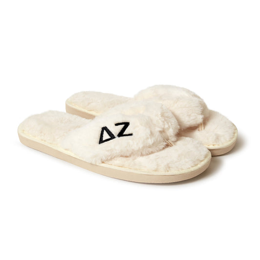 Delta Zeta Fuzzy Slippers