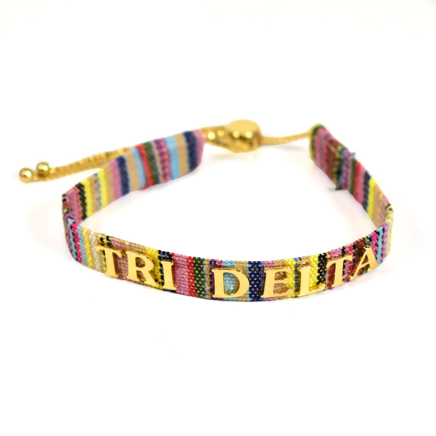 Tri Delta Woven Bracelet