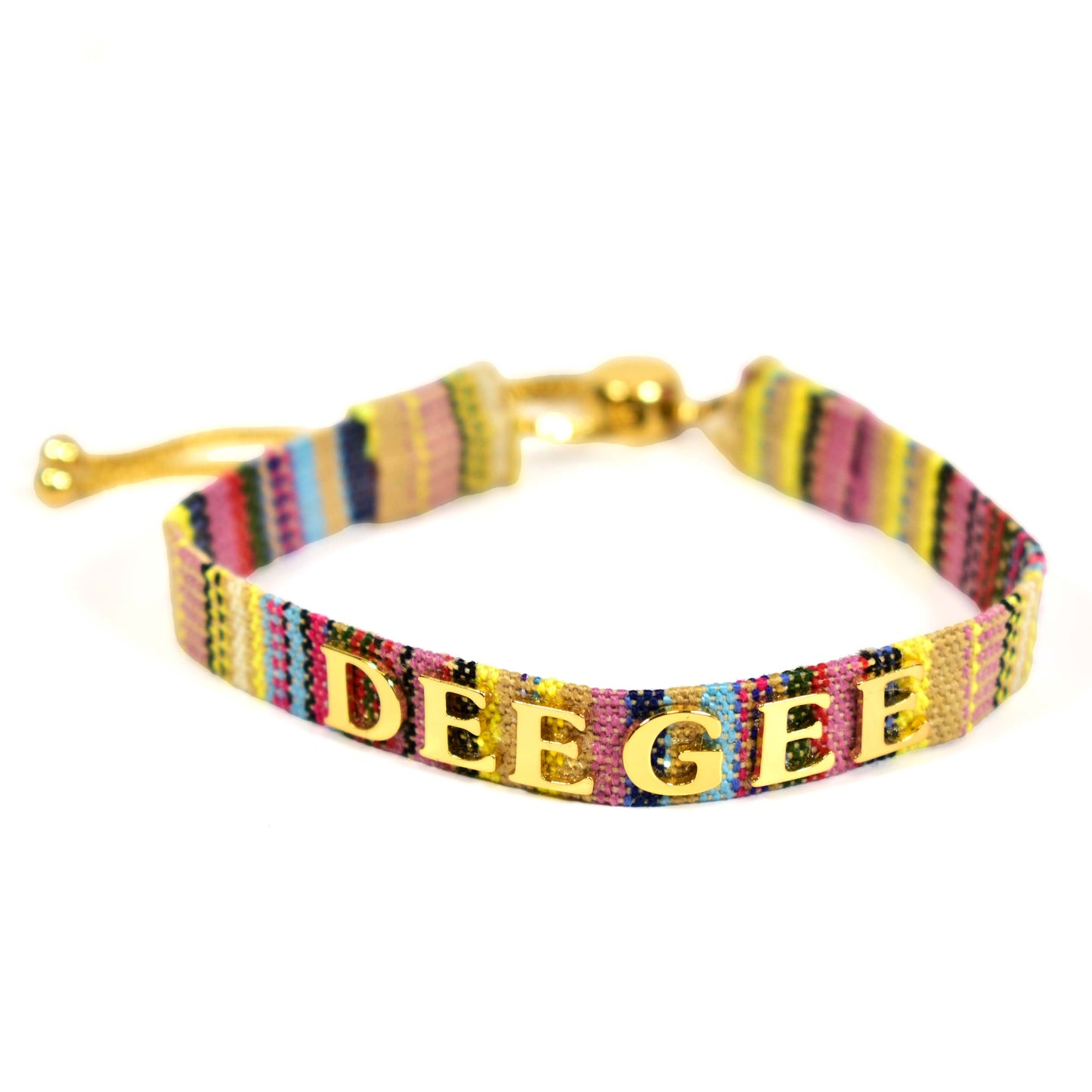 Delta Gamma Woven Bracelet