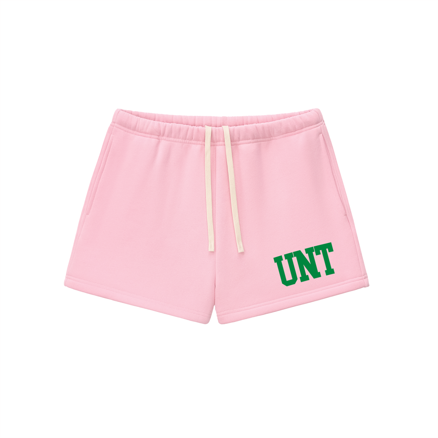 University of North Texas Fleece Drawstring Shorts - Ivy Society
