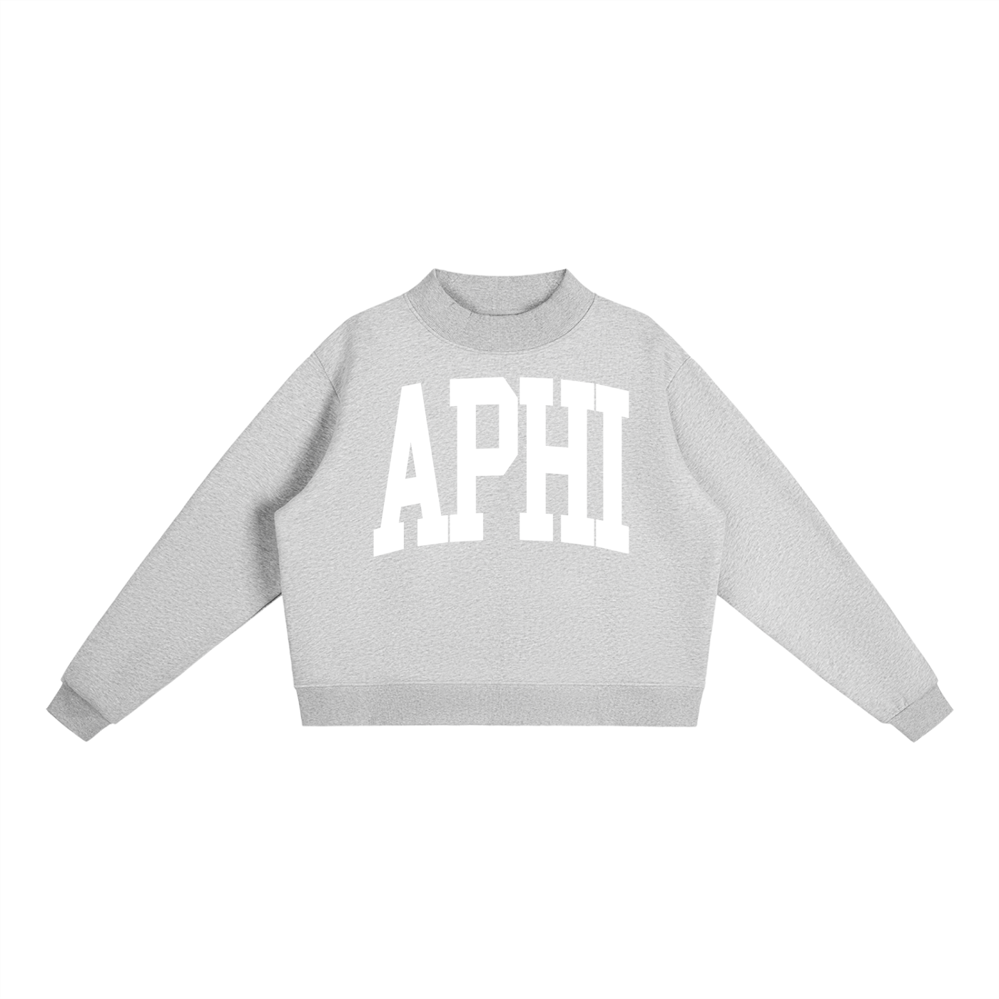 Alpha Phi Mock Neck Sweatshirt - Ivy Society