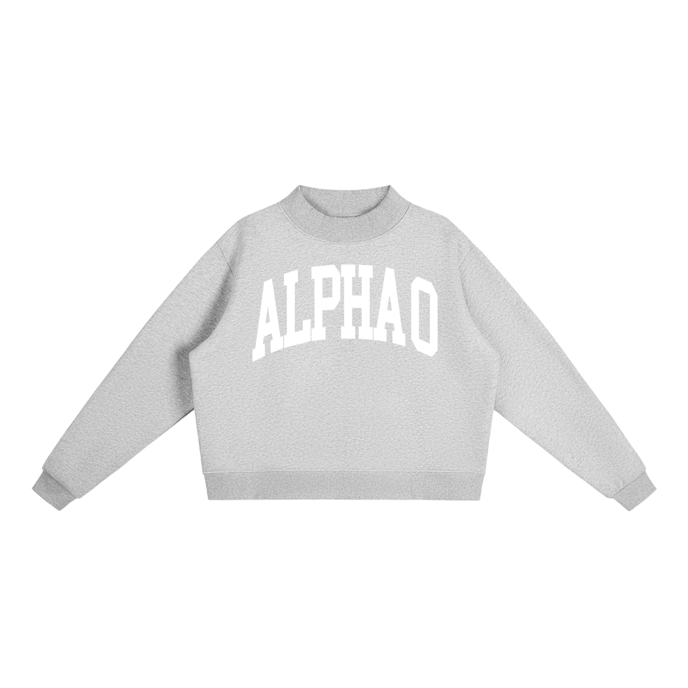Alpha Omicron Pi Mock Neck Sweatshirt - Ivy Society