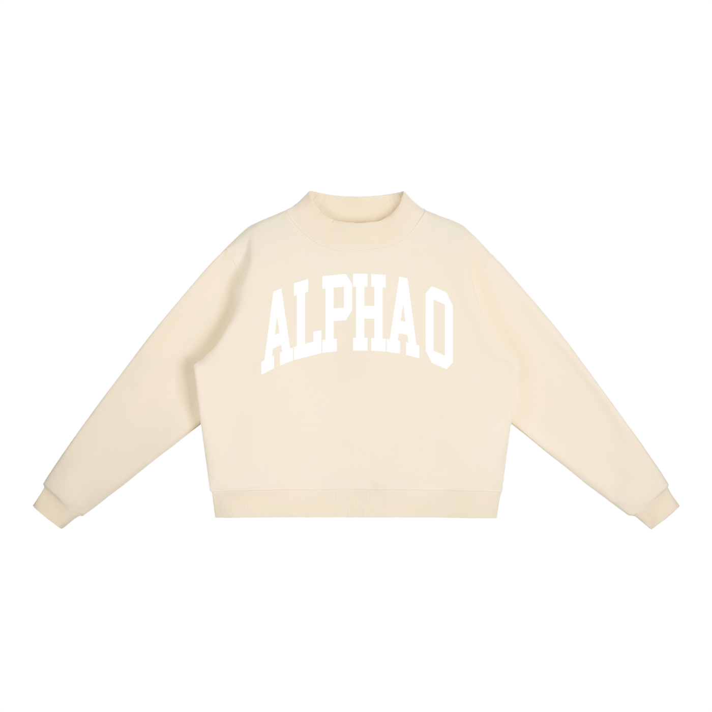 Alpha Omicron Pi Mock Neck Sweatshirt - Ivy Society