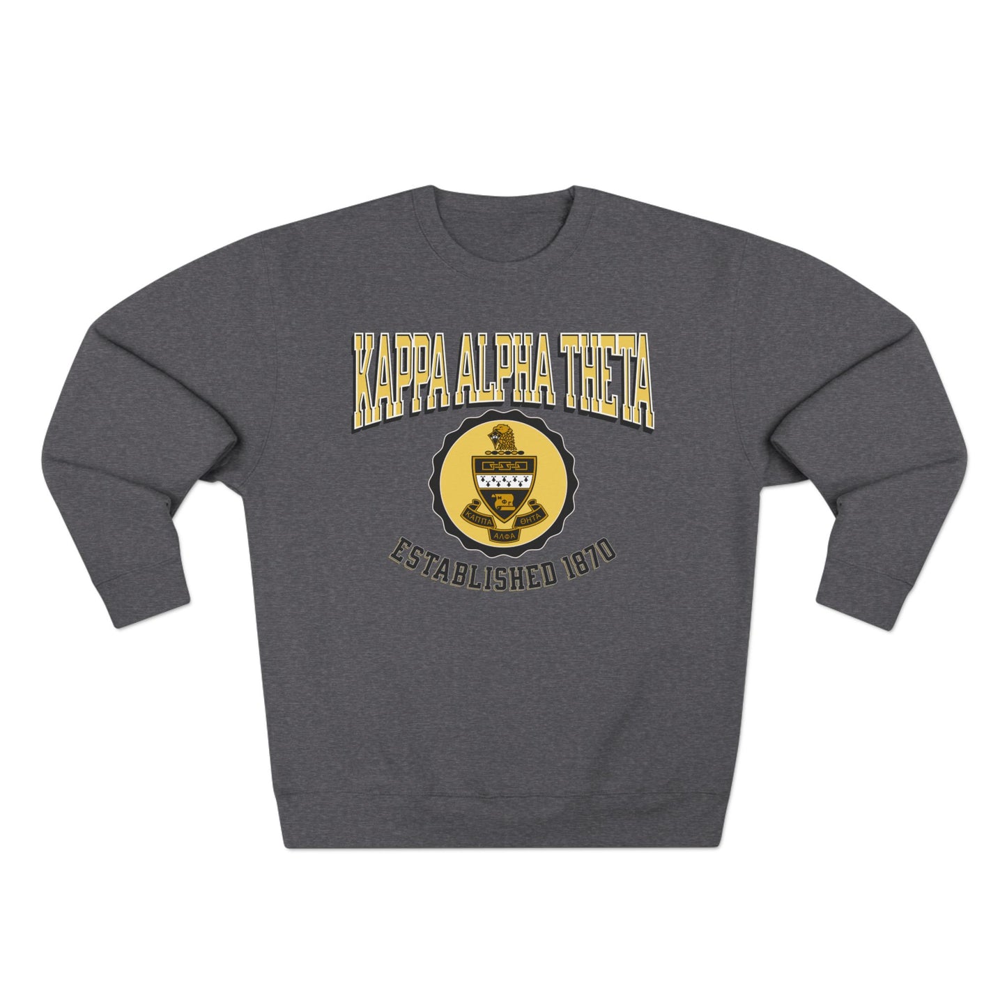 Kappa Alpha Theta Crest Sweatshirt - Ivy Society