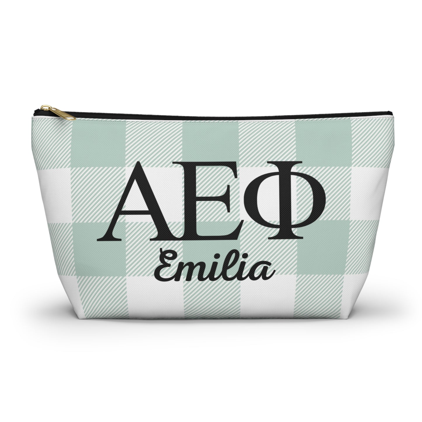 Alpha Epsilon Phi Personalized Makeup Bag - Ivy Society