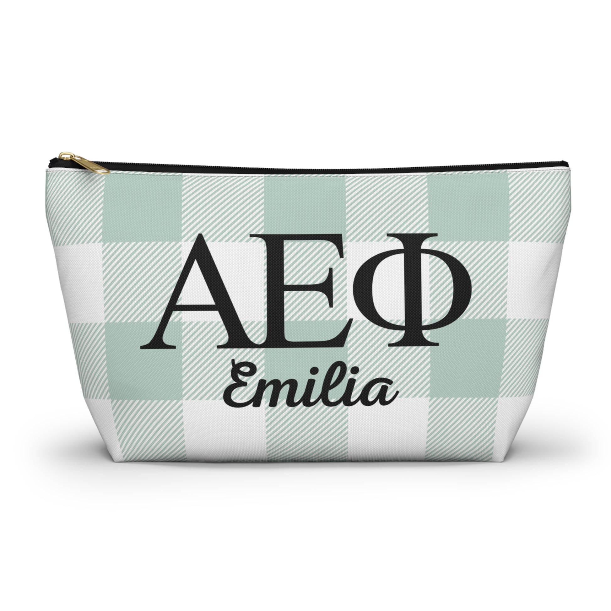 Alpha Epsilon Phi Personalized Makeup Bag - Ivy Society