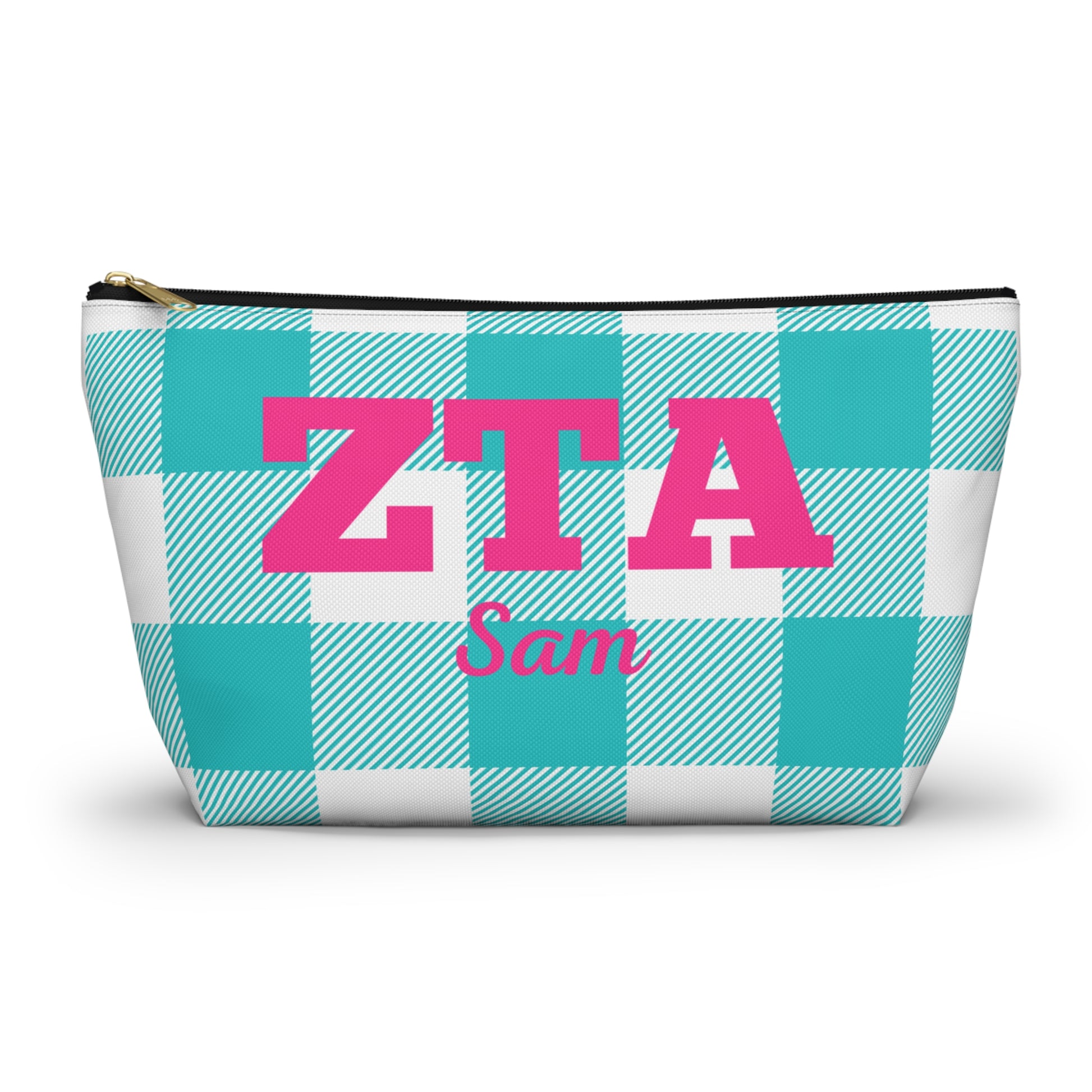 Zeta Tau Alpha Personalized Makeup Bag - Ivy Society