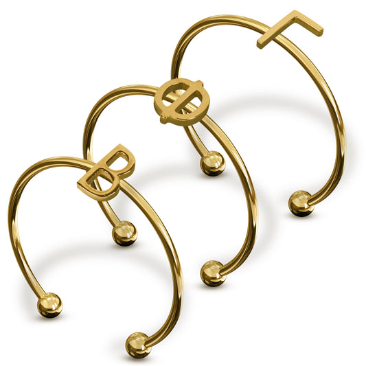 Gamma Phi Beta Gold Ring Stack